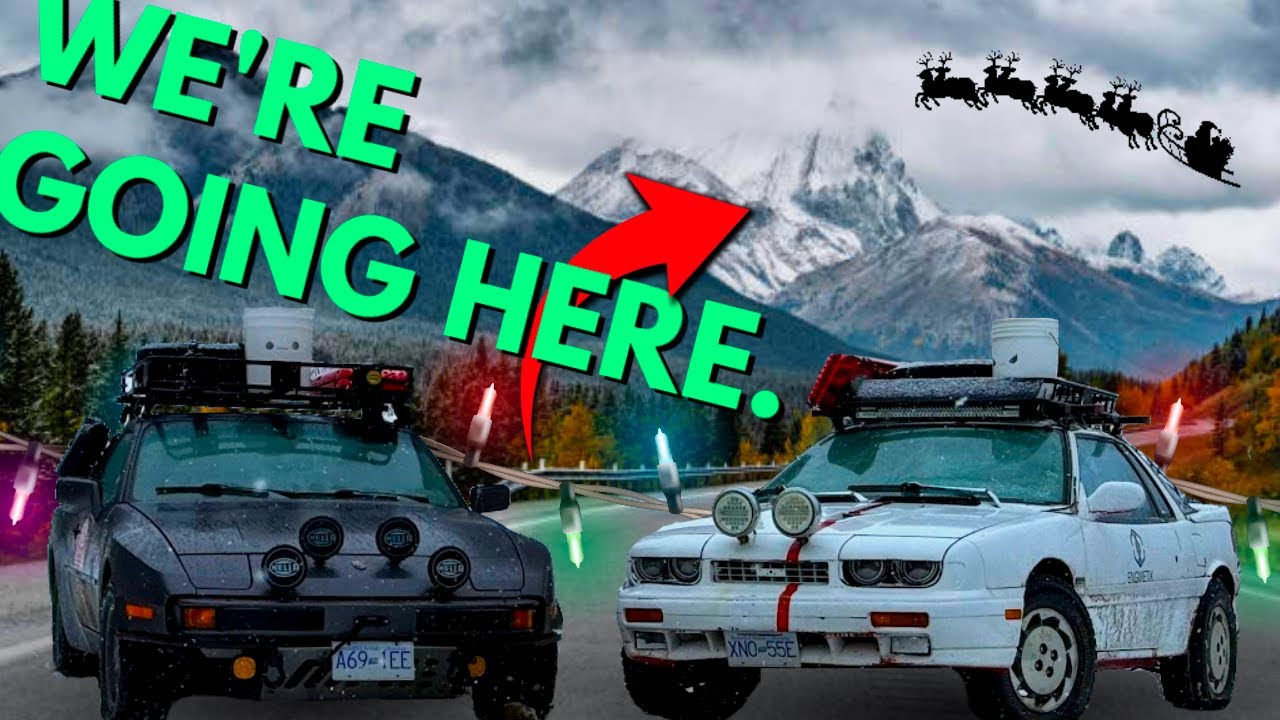 Внедорожная езда на старых спортивных автомобилях спасет Рождество