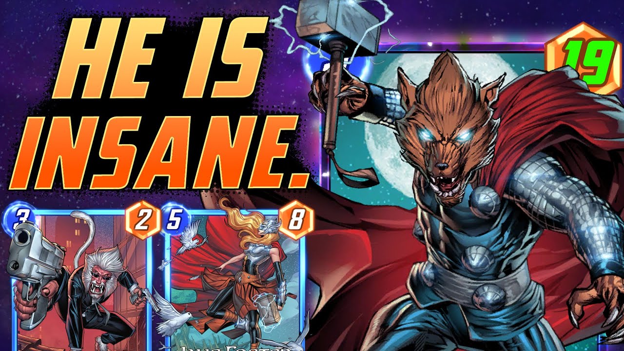 ...okay wtf... Werewolf by Night feels BROKEN in this deck.