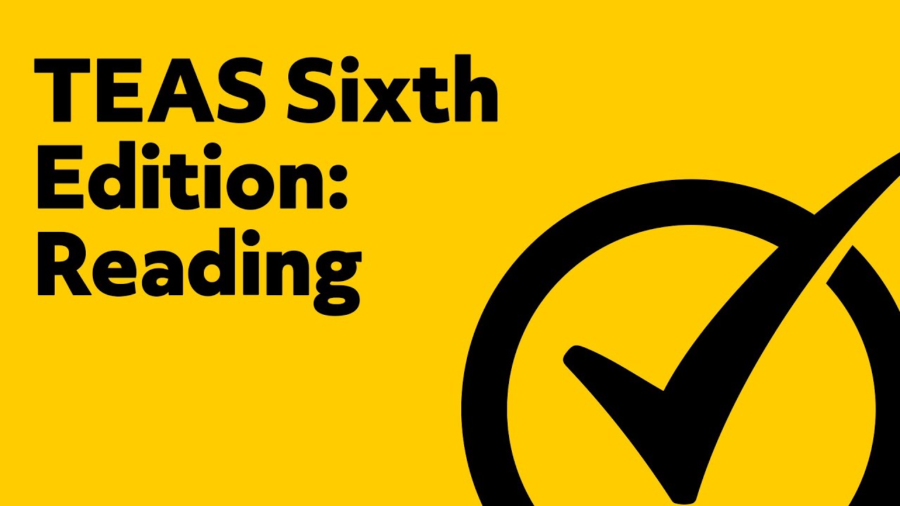 TEAS Test Version 6 Reading (Study Guide)
