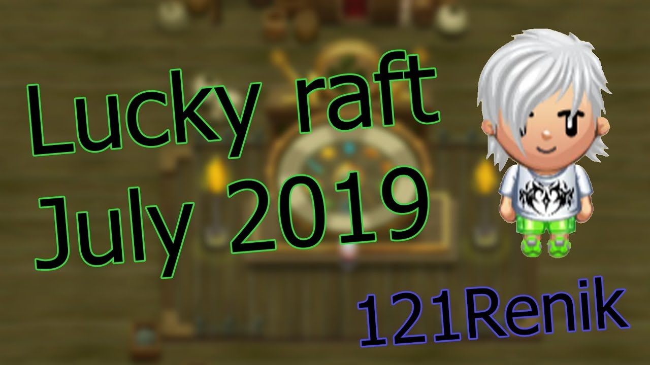 Lucky raft / červenec 2019