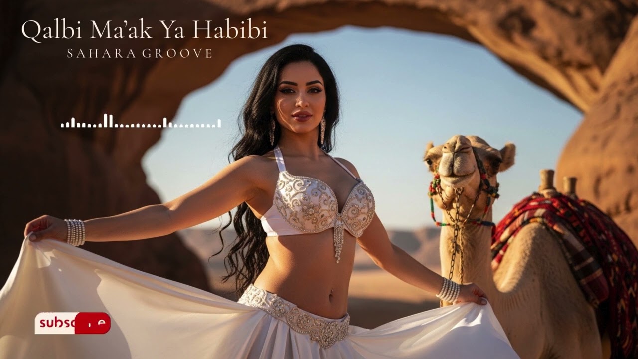 Qalbi Ma’ak Ya Habibi ❤️ | Soft Sunset Love Remix – Sahara Groove