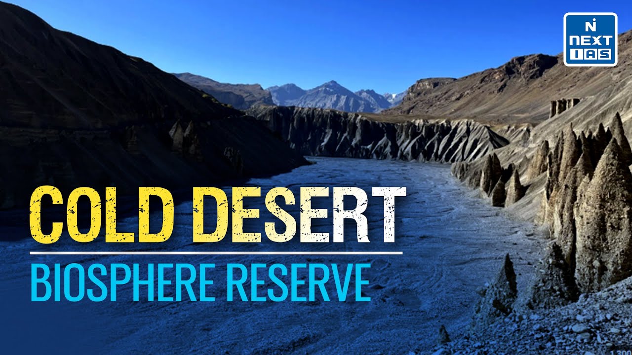 Biosphere Reserves in India (Through Animation) - Cold Desert #colddesert #ladakh #himachal