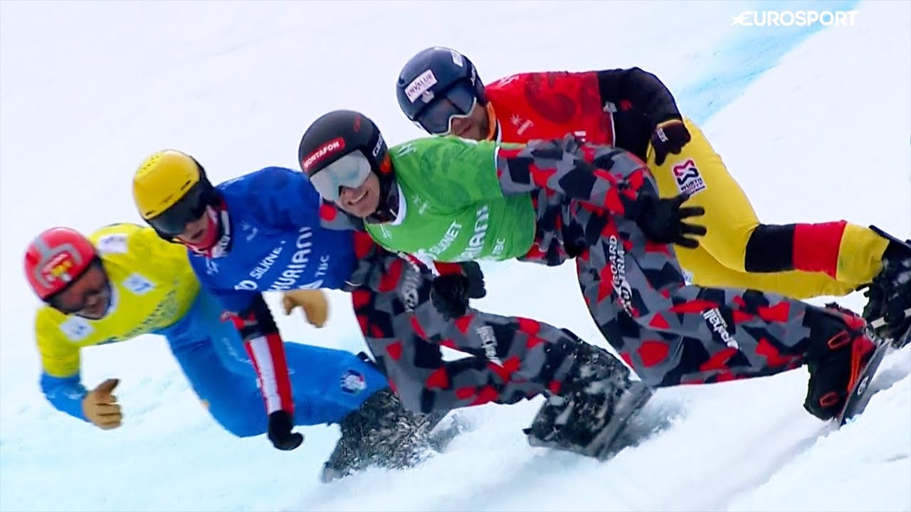 MONDIAUX SNOWBOARDCROSS - L'incroyable finish de la finale messieurs