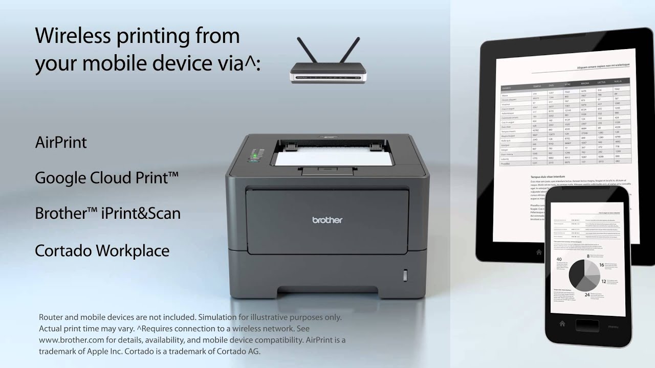 Brother High-Speed Laser Printer with Networking | HL-5450DN