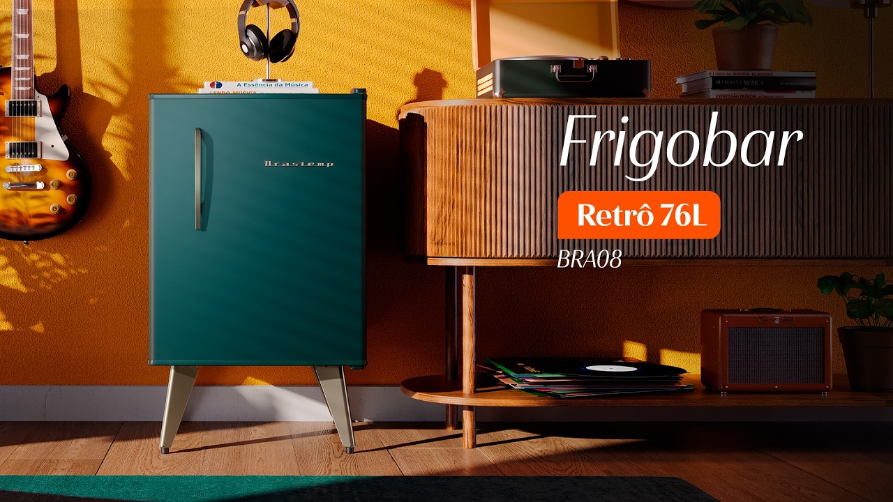Frigobar Brastemp Retrô  - BRA08