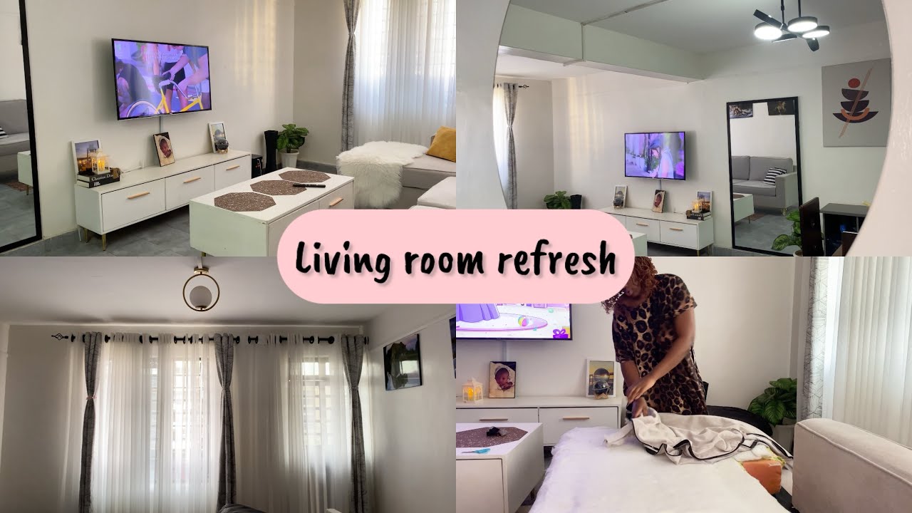CLEAN WITH ME//LIVING ROOM REFRESH #cleaningmotivation #howtocleanhouse