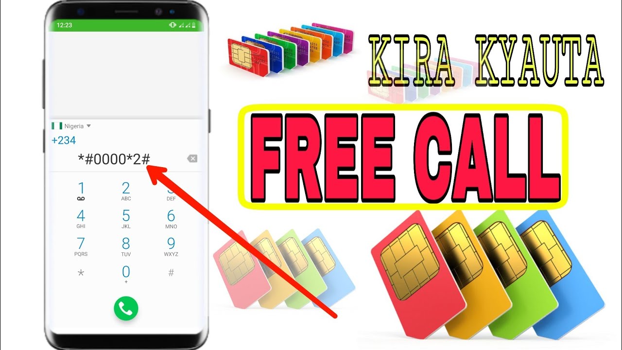 Yanda zakayi kiran waya kyauta (FREE CALL) Da ko wane irin Layi waya (sim ) a kowace kasa kake 2020