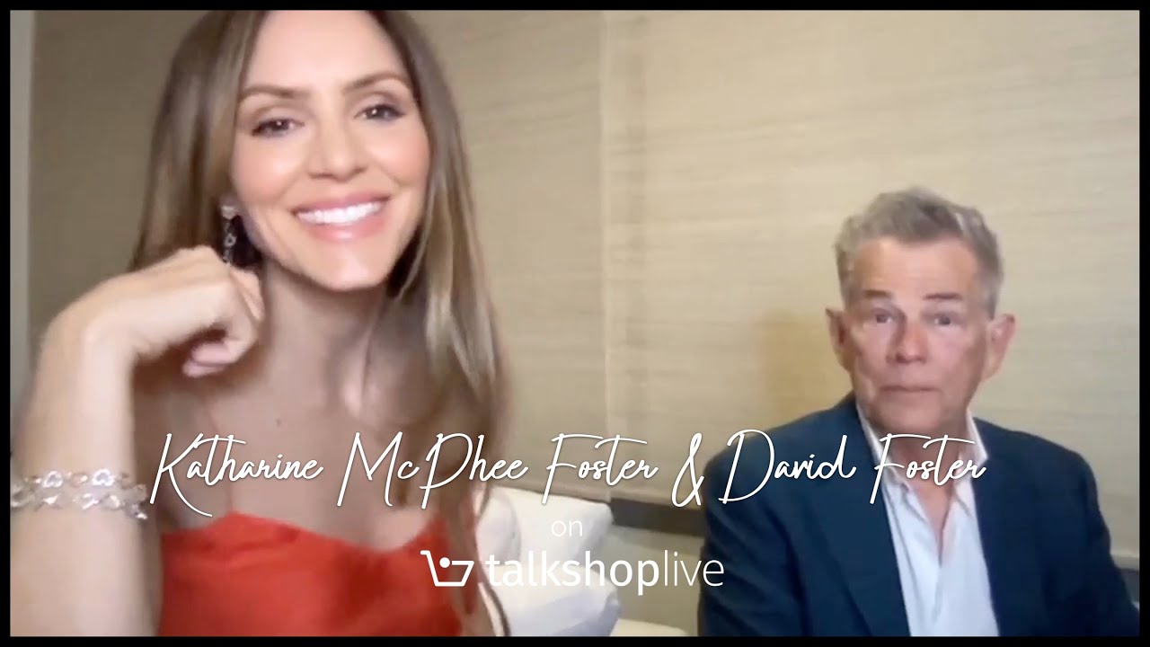 Katharine McPhee Foster & David Foster - Singing and talking 