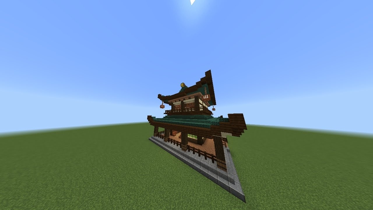Minecraft Chinese House tutorial