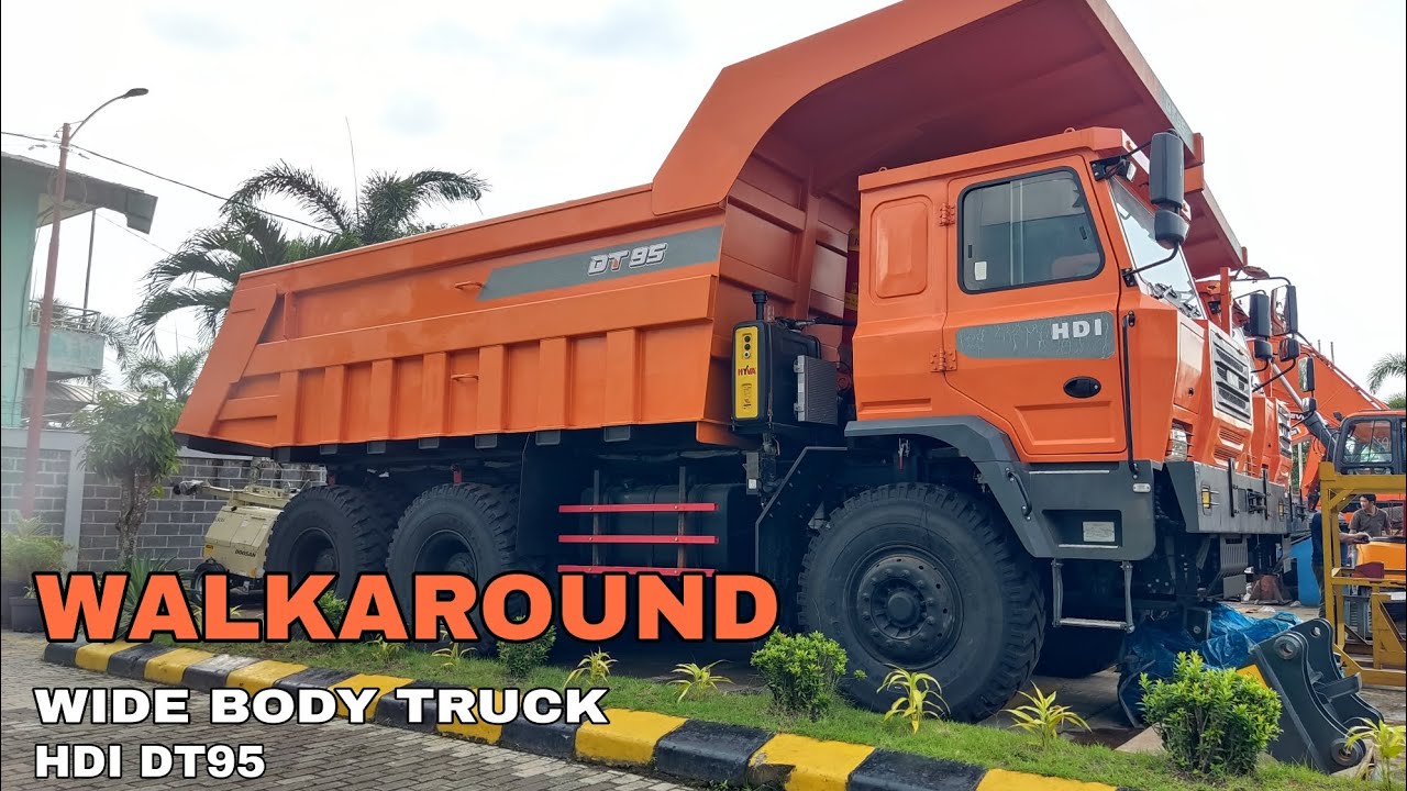 Walkaround Wide Body Truck HDI DT95 - Orange Monster