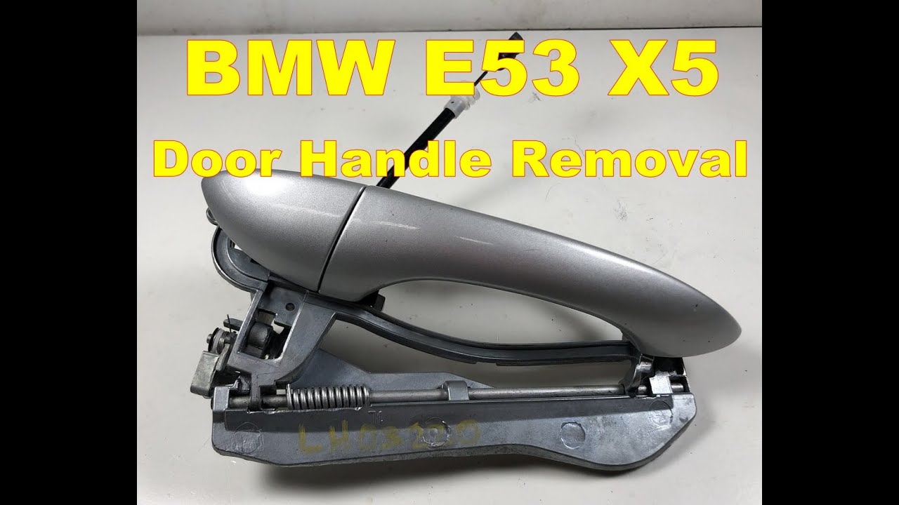 How to remove Bmw X5 Exterior Door Handle