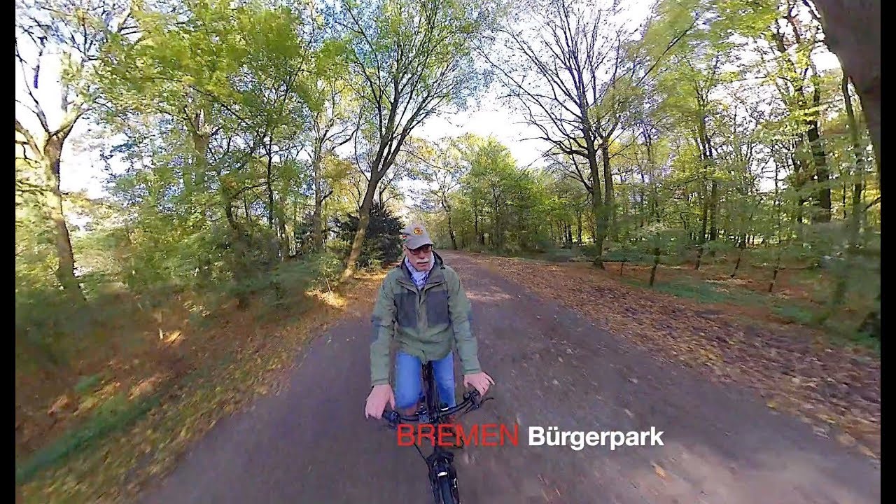 Fahrrad - Bremen Bürgerpark  Okt. 28, 2019