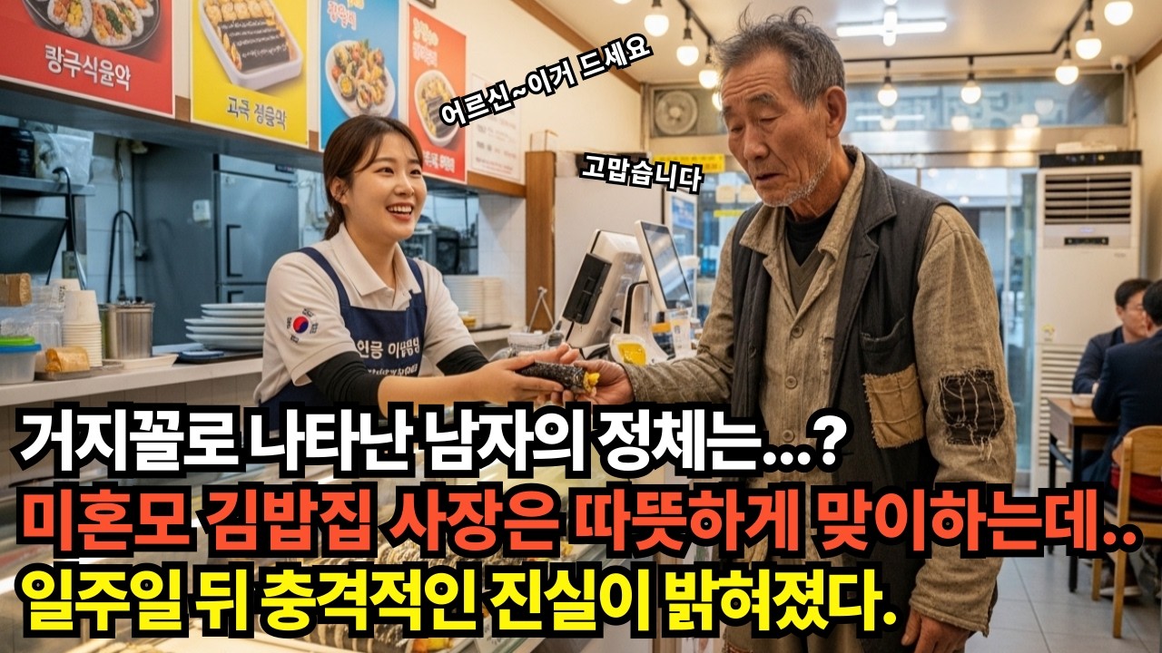 거지꼴로 나타난 남자의 정체는..?일주일 뒤 충격적인 진실이 밝혀졌다.#인생조언#사연#막장#인생#삶#가족#배신#사랑#인생사#불륜#후회#복수#노하우#인생사
