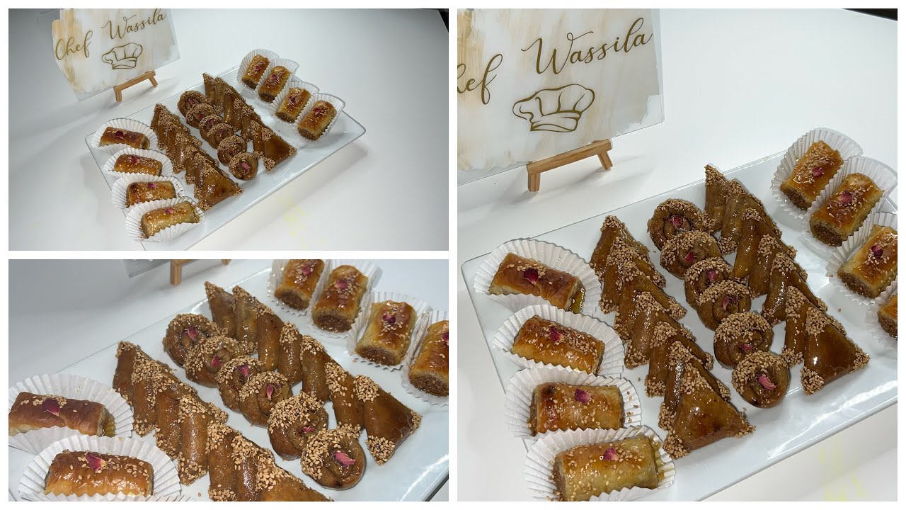 RECETTE MINI MHANCHA AUX AMANDES (‏معسلات رمضان ) ￼
