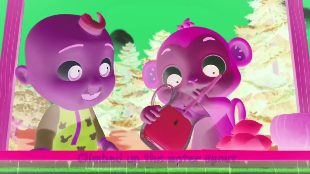 Itsy Bitsy Spider - Wash away Clip//Sponsored By Gamavision Csupo Effects