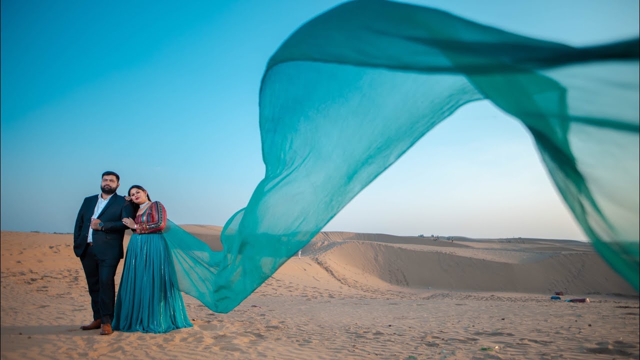 #Roshek Pre Wedding Shoot Jaisalmer Rajasthan, Sam Sand Dunes , Gadisar Lake