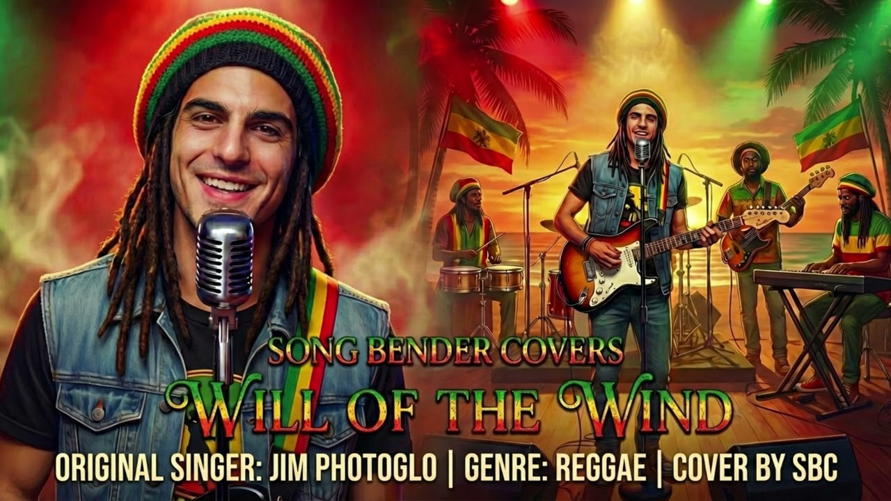 Jim Photoglo - Will Of The Wind (Reggae Cover) | Song Bender Covers