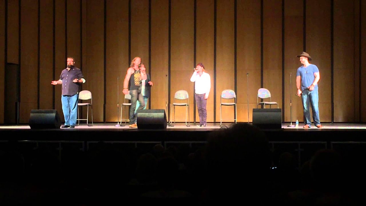 TCDA 2015 Home Free- Rock Me Momma Like A Wagon Wheel feat. TEXAS MUSIC TEACHERS!