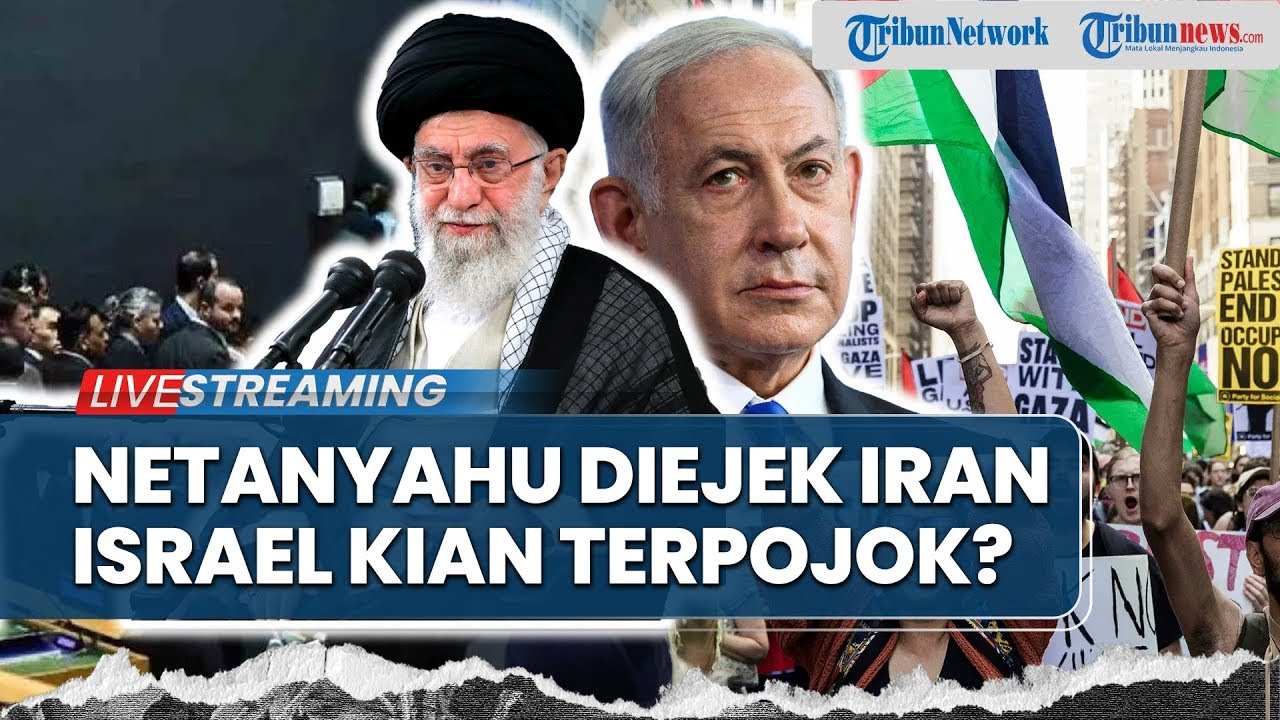 🔴Israel Kian Terpojok! Warga AS Demo Tolak Kehadiran Netanyahu hingga Iran Singgung Zionis