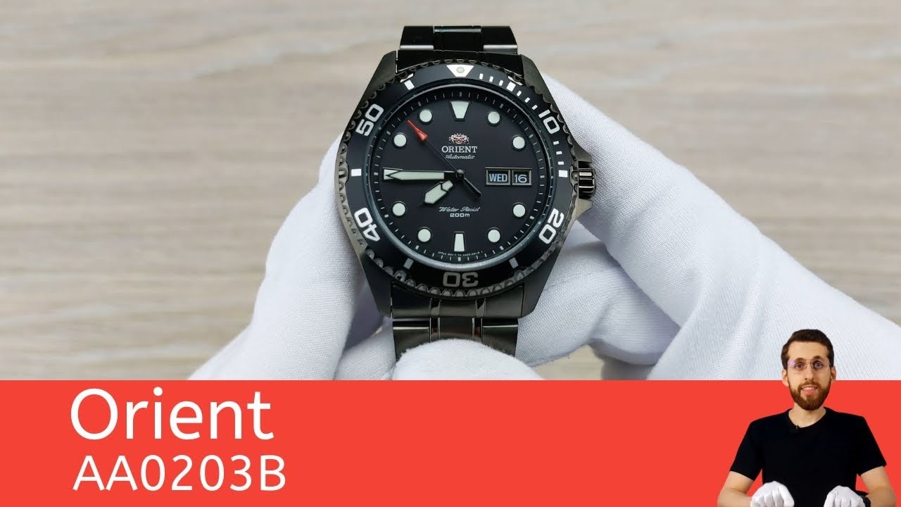 Orient AA02003B / The Black Raven: A Fully Black Orient Diver That Just Works