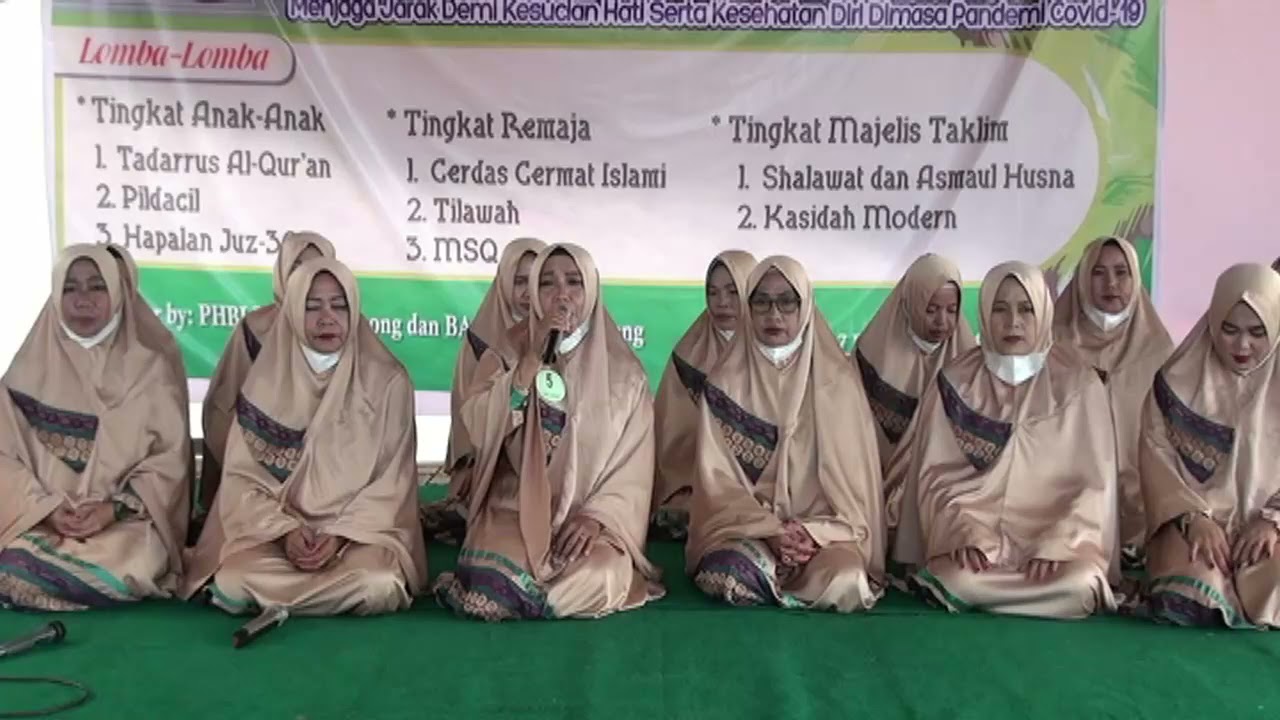 SHALAWAT & ASMAUL HUSNA IBU2 MAJELIS TAKLIM BIKIN ADEM
