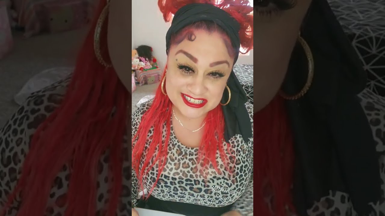 HAIR AND GLITTER EXTENTIONS REVIEW #estrellafindz #red #FYP #live #hair #hairextensions #review 