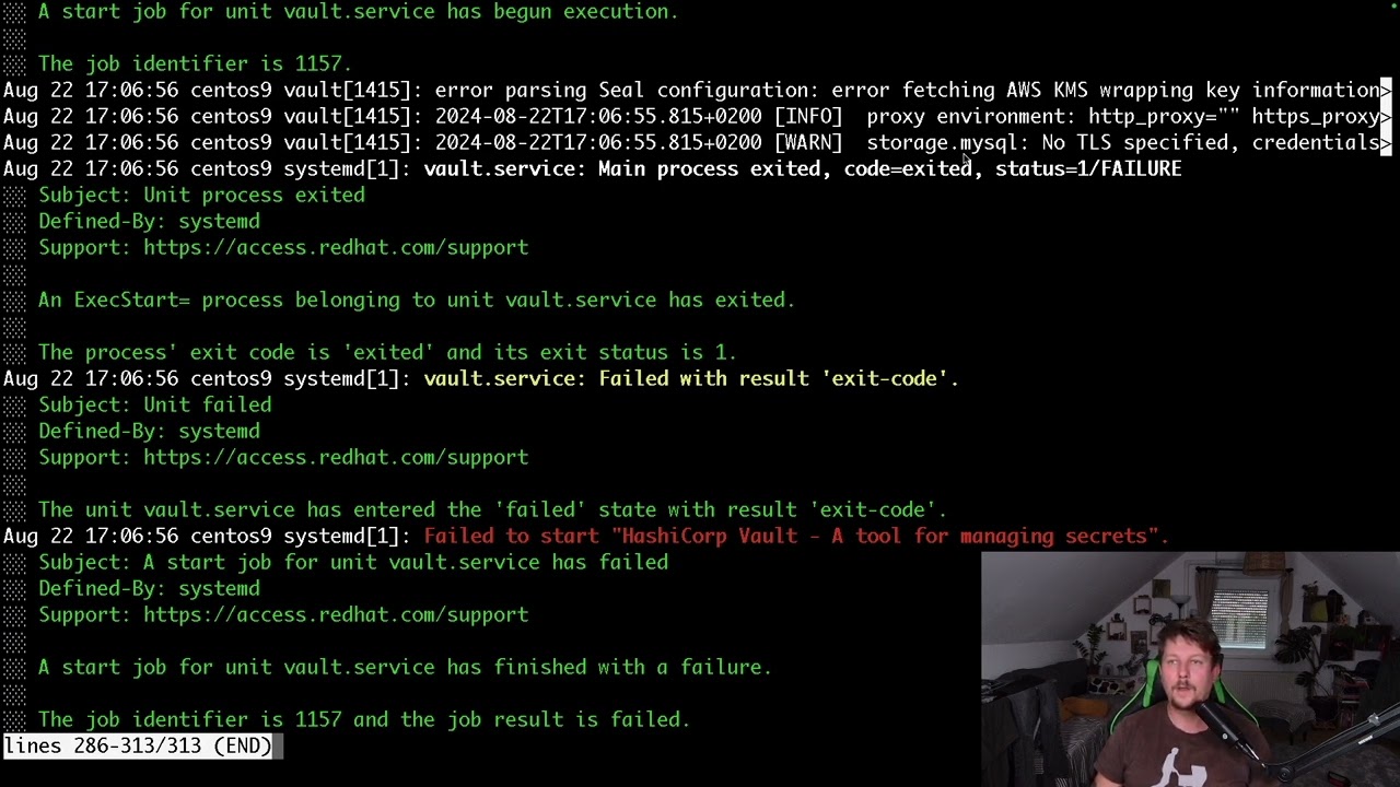 HashiCorp - Vault - Auto unseal with AWS KMS