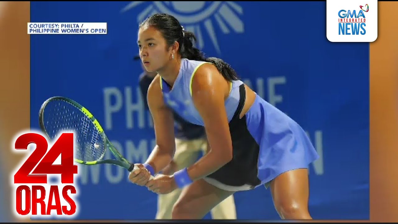 Alex Eala, aabante sa round of 16 matapos talunin si Alina Charaeva | 24 Oras