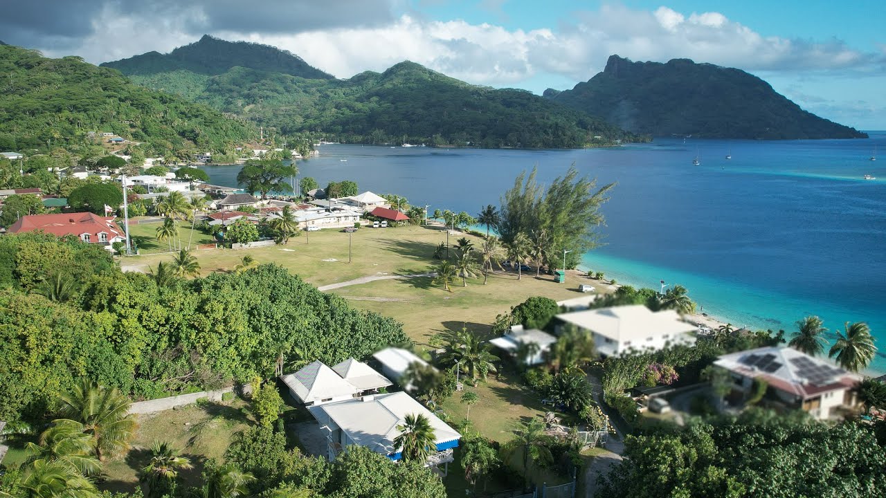 HUAHINE - FARE Maison bord de Lagon - Partie 1