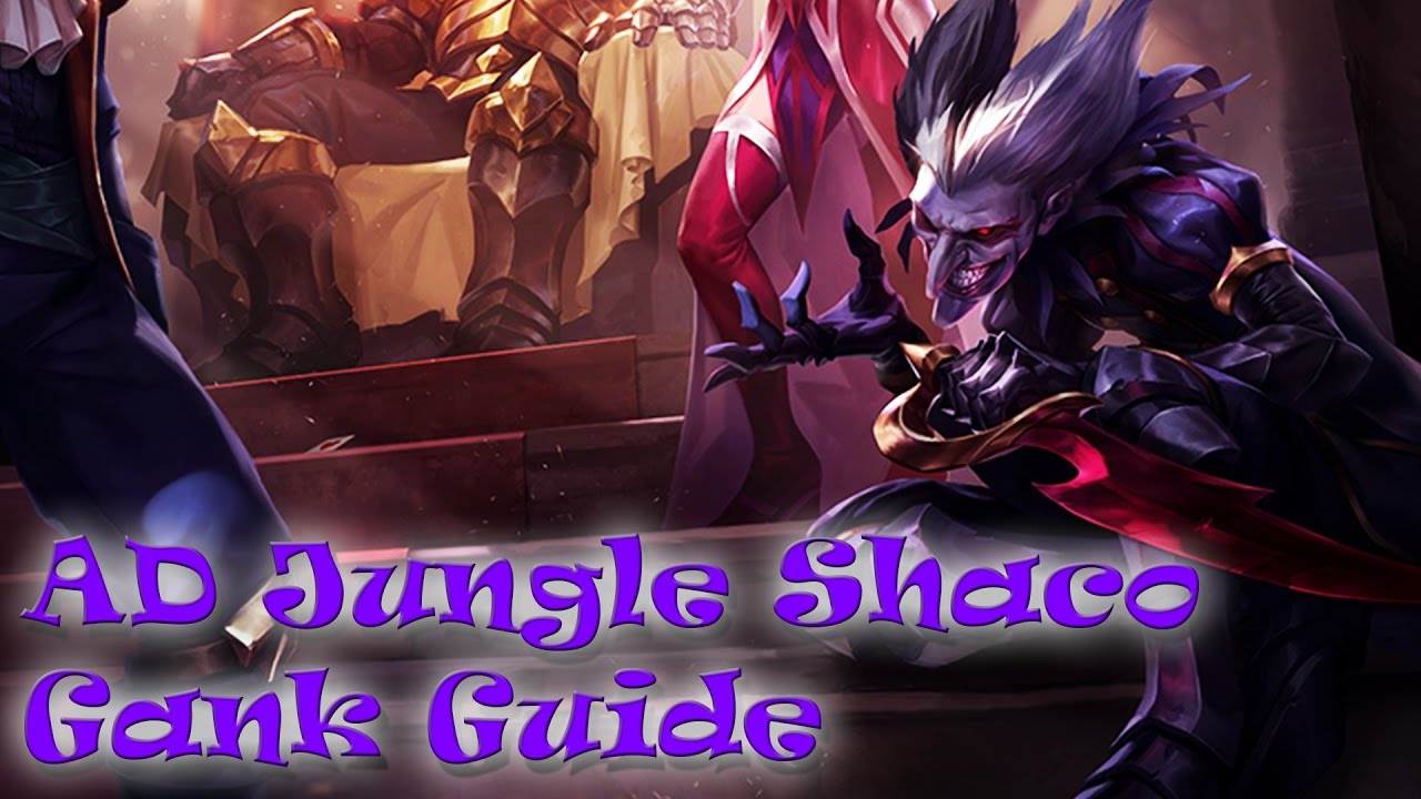 How To Gank Lanes With Wards | Tilting Darius | AD Jungle Shaco S6