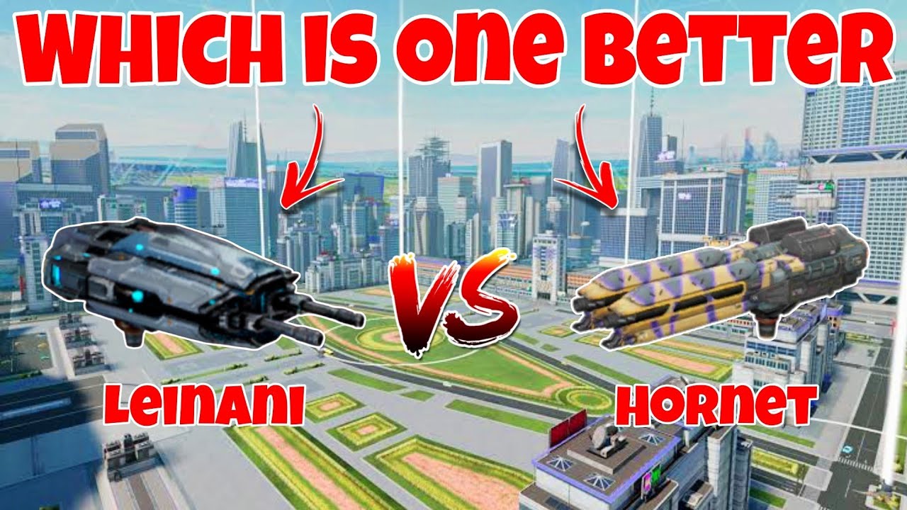 WR🔥 New Weapon Leinani VS Hornet Weapon Comparison |WR TEST||WAR ROBOTS|