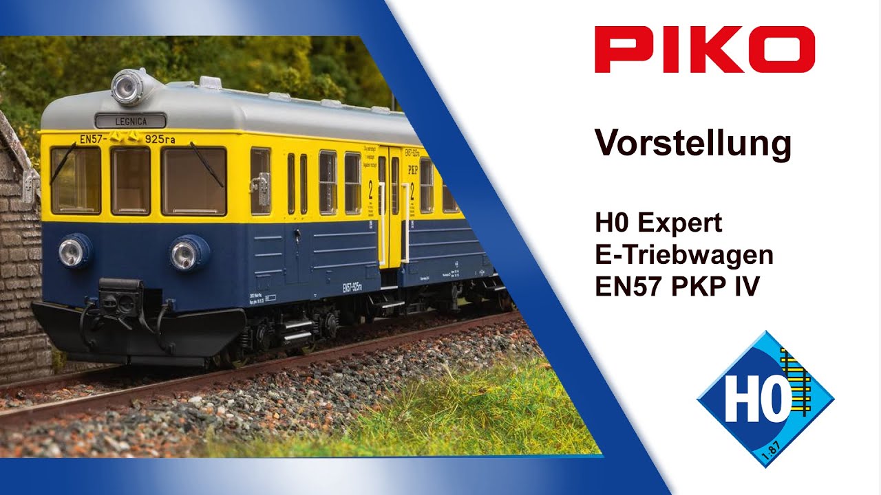 PIKO [V119] H0 Expert Elektrotriebwagen EN57 PKP #51430ff