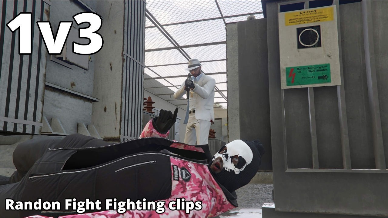 Fighting 3 Tryhards [Gta V Rockstar Editor]