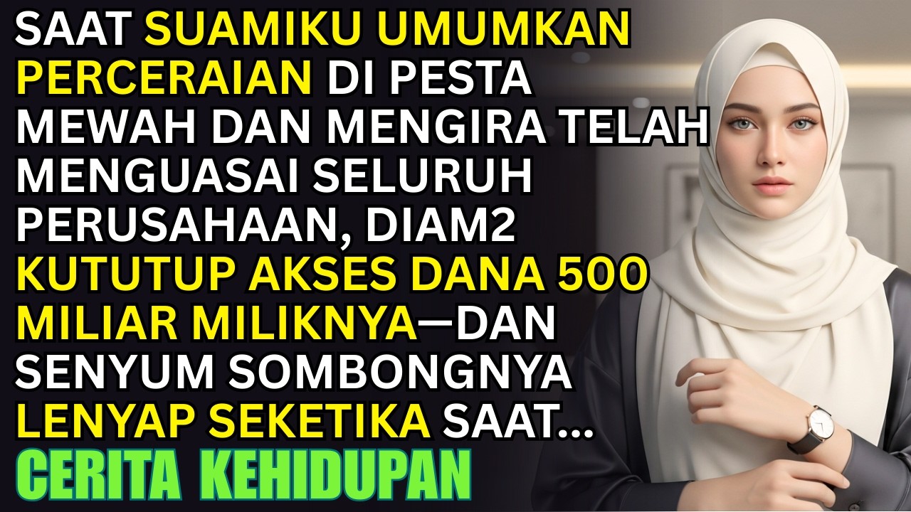 KUTUTUP AKSES 500 MILIAR! SAAT SUAMI UMUMKAN PERCERAIAN DI PESTA – SENYUM SOMBONG ITU HILANG KETIKA
