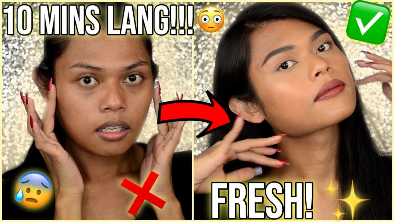 MY EVERYDAY MAKEUP TUTORIAL FOR DARK SKIN!!! FRESH, REALISTIC AND EASY!!! LAHAT DRUGSTORE!!!