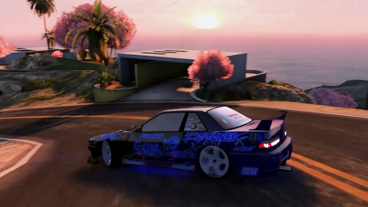GTA5 NIGHT DRIVE OF DRIFT!!