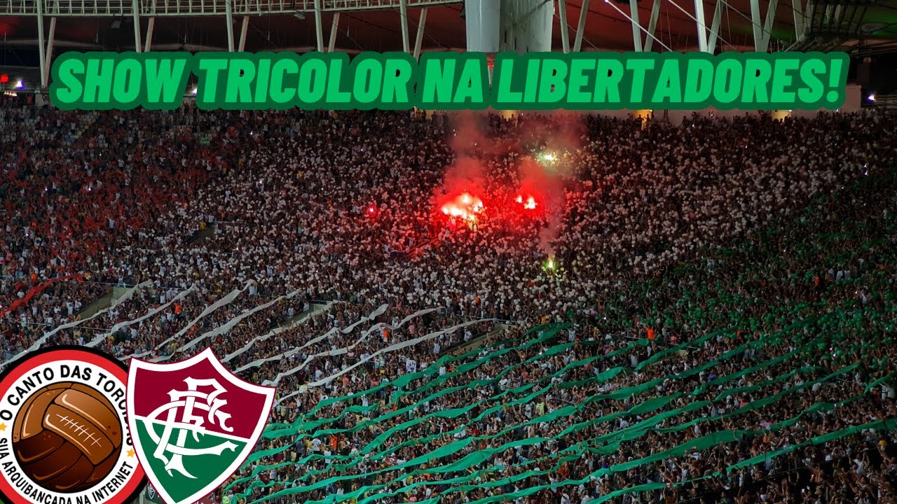 RECEBIMENTO E ATMOSFERA DA TORCIDA DO FLUMINENSE NO JOGO CONTRA O RIVER PLATE
