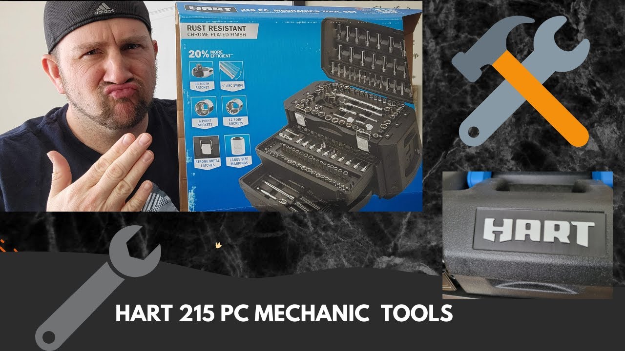 Механический набор Hart, 215 компьютеров @HARTTools