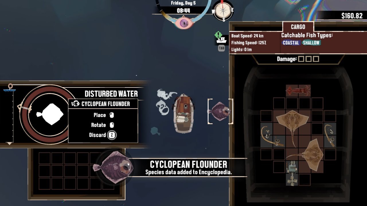 Dredge Gameplay Walkthrough &diams; Grotesque Fish