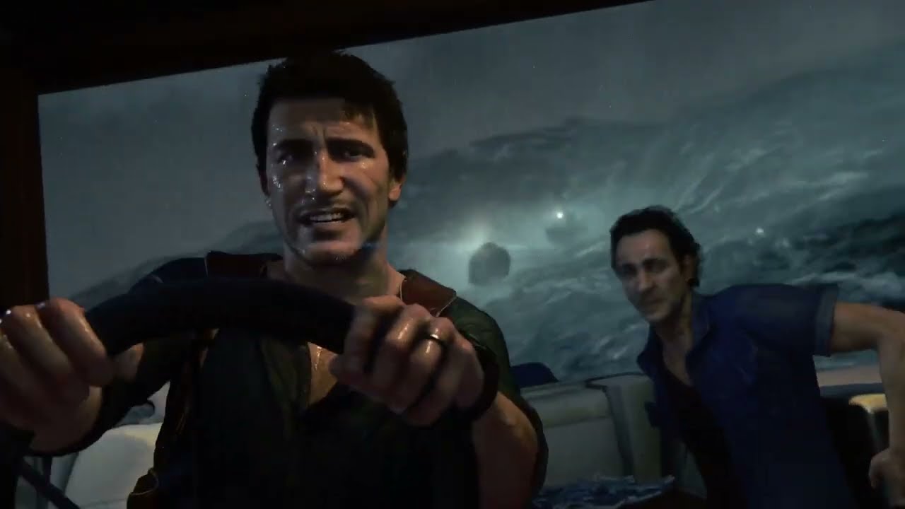 Uncharted 4 :A theif's end gameplay on ps 4 pro (no voice)