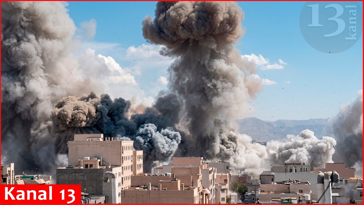 Missiles rain on Iran&rsquo;s capital: Massive explosions occur across Tehran