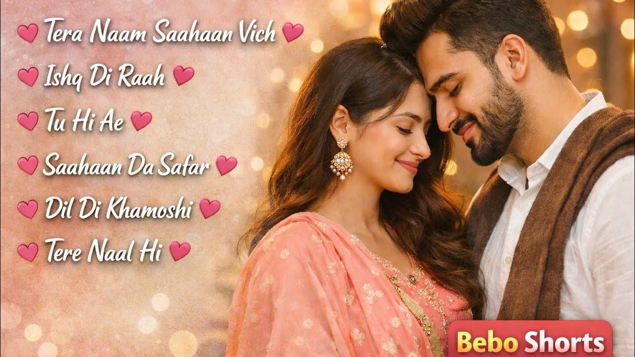 Best Punjabi Romantic Songs 💕 | Dil Touching Love Vibes | Bebo Shorts