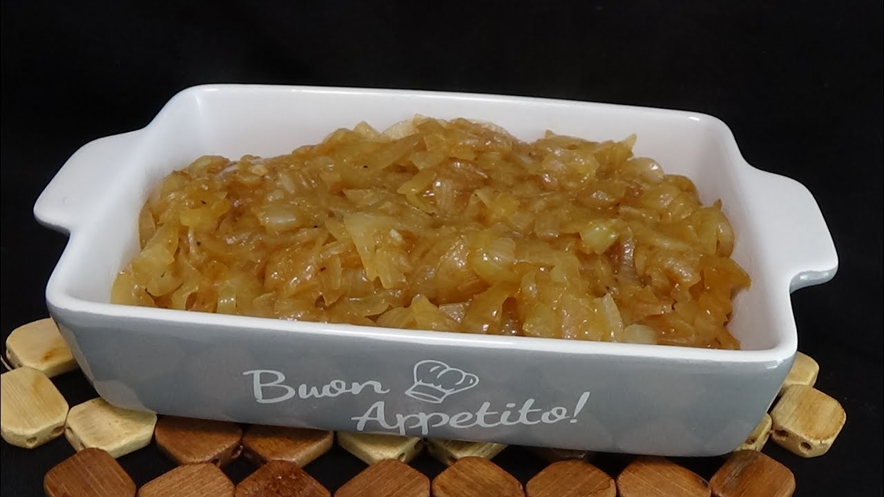 Cipollata in agrodolce siciliana