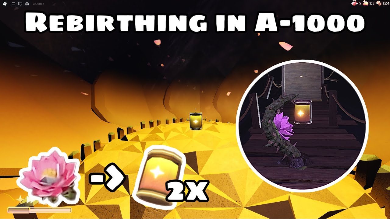 Rebirthing in The Rooms at A-1000 and taking 2 Barrels of Starlight back | Roblox Doors