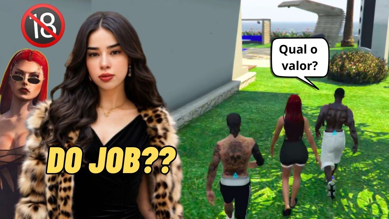 FINGI que era do JOB e TROLLEI os GADOS no GTA RP
