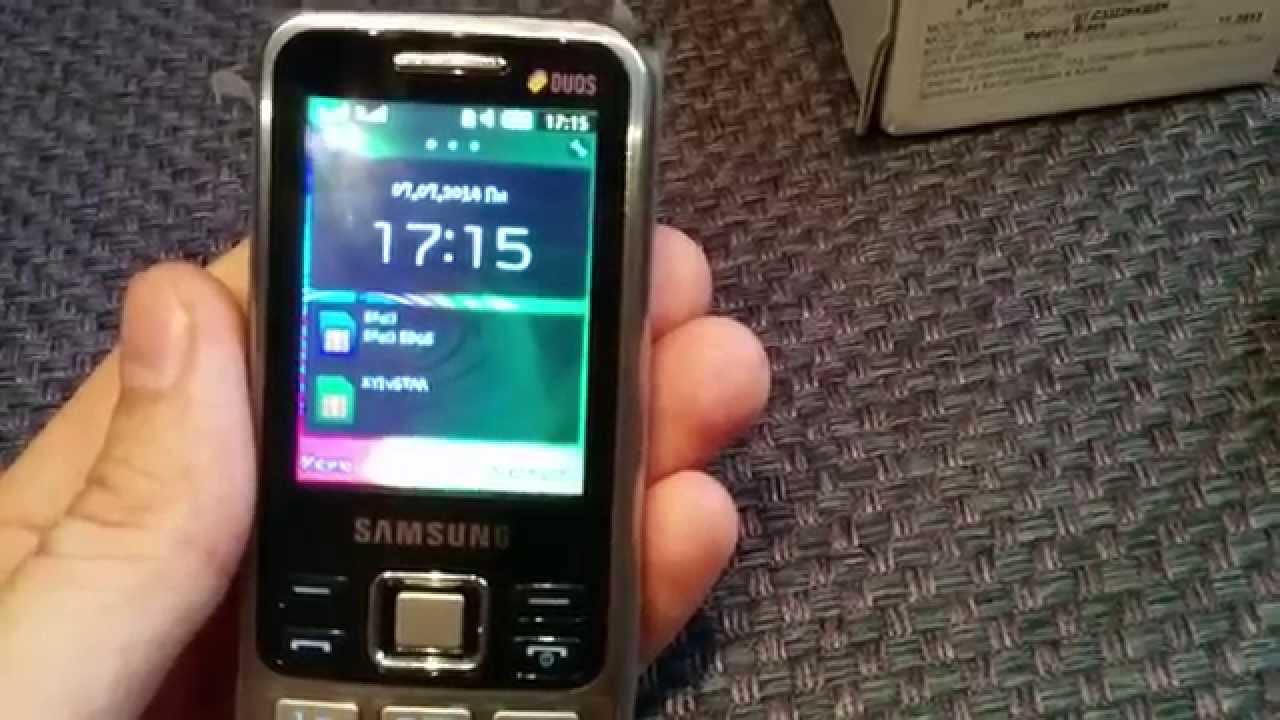Полный обзор звонилки Samsung GT-C3322i