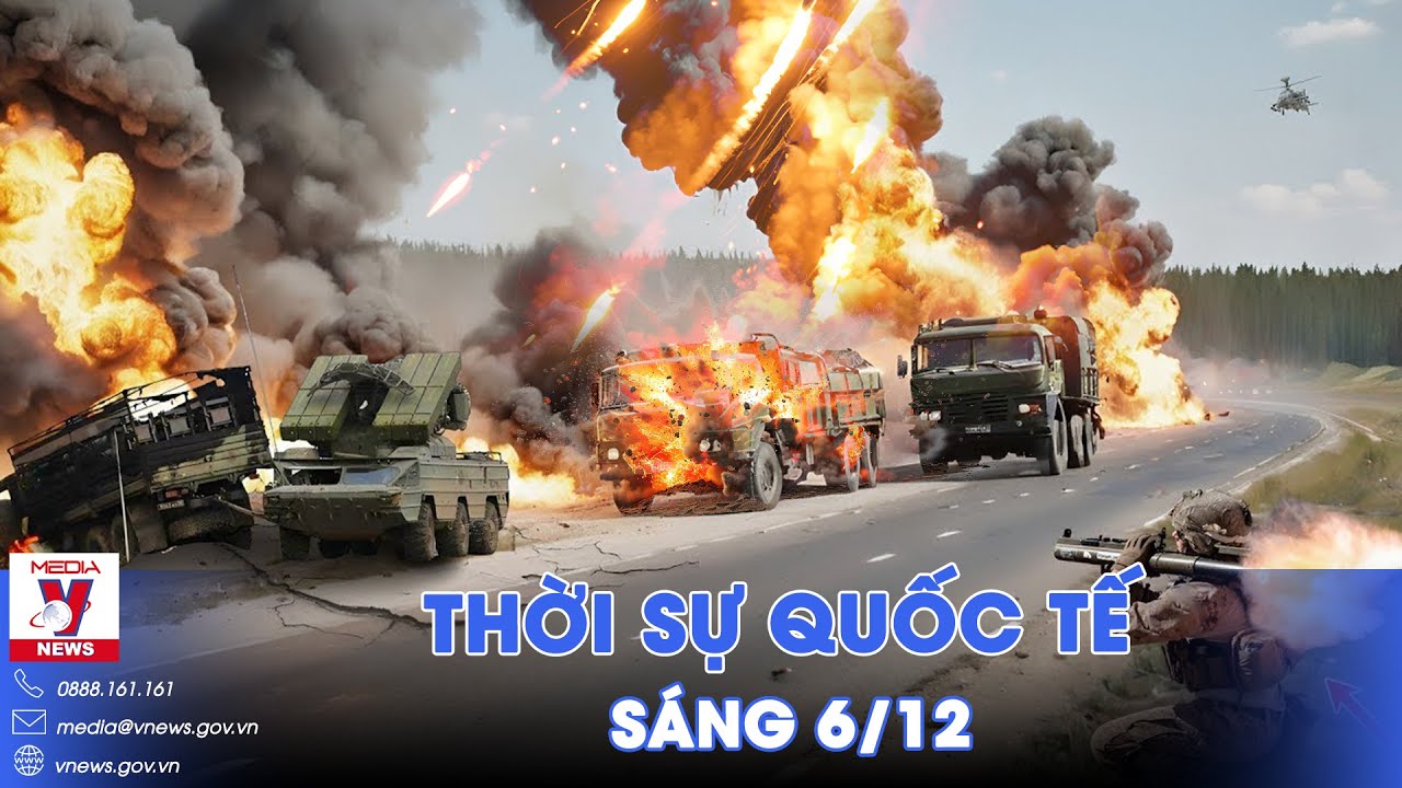 Thời sự Quốc tế sáng 6/12. Nga giăng bẫy Kursk, diệt 280 lính Ukraine; Ông Trump tuyên bố nóng