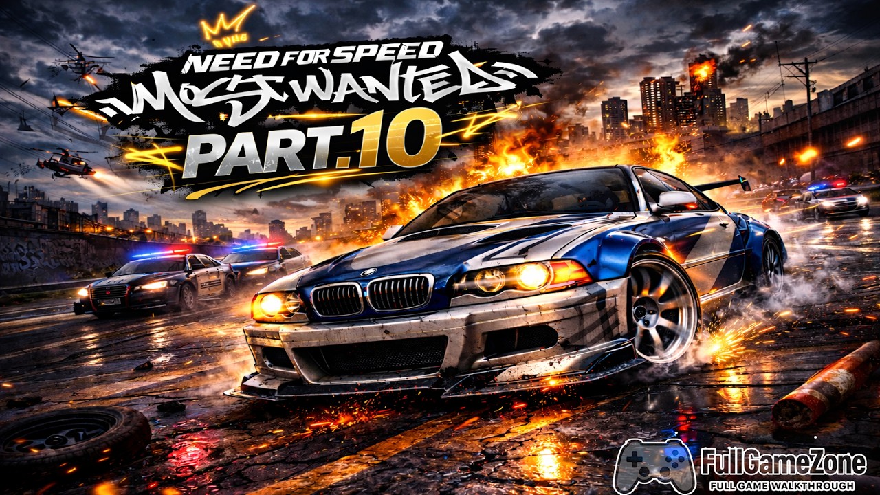 Need For Speed Most Watend Remasted 2005 Part.10 [PC FULL HD 60FPS]