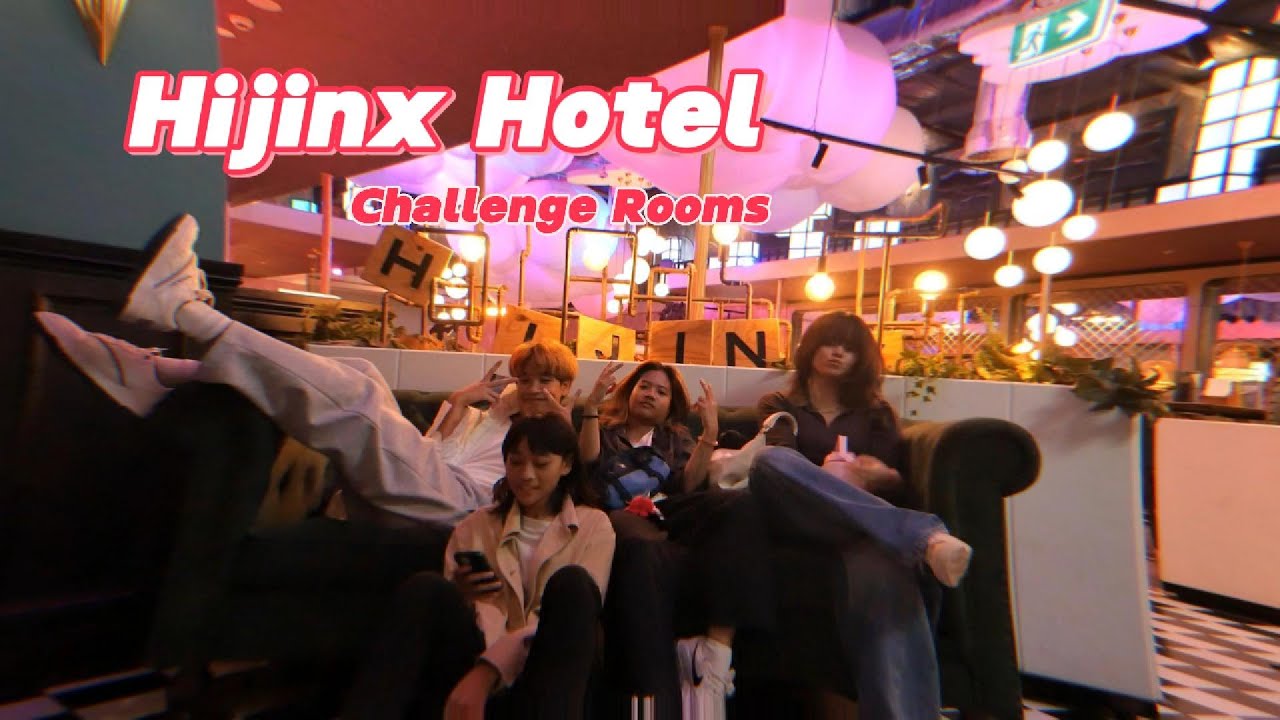 Challenge Rooms in Hijinx Hotel Alexandria