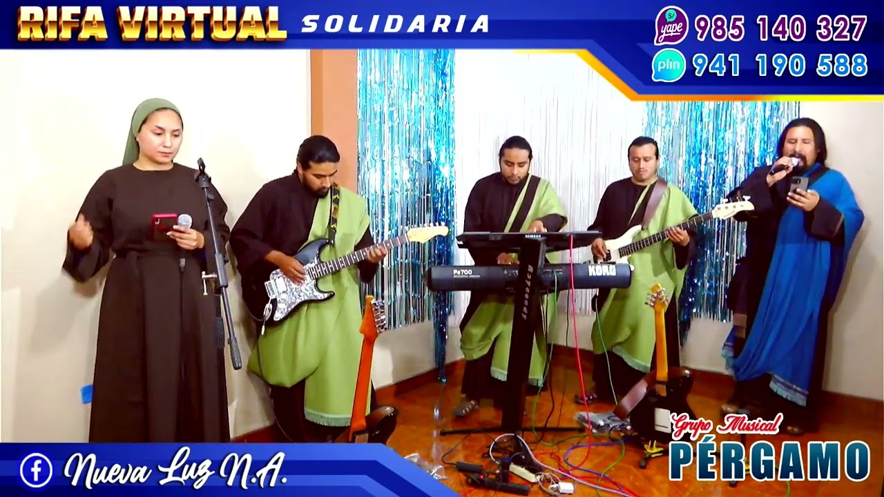 AEMINPU🌈JESUS LLEVO MIS CARGAS🎸GRUPO PERGAMO (Audio en vivo)